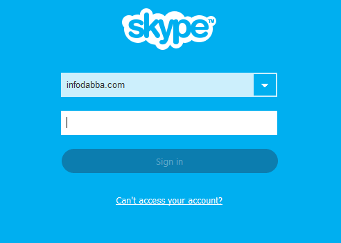 How To Remove Skype Name From The Sign-in Screen In Skype In Windows